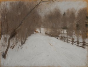 Talvitie Domotkanovoon, 1904 tekijältä Valentin Aleksandrovich Serov