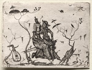 Rakastajapari, 1626. tekijältä Valentin Sezenius