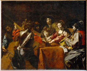 Un concert - Konsertti ... tekijältä Valentin de Boulogne