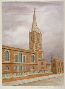 St Botolphin kirkko, Aldgate, Lontoo, 1806