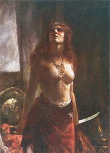 Assyrialaisten teltassa (väri litho)