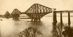 Forth Bridge, 1930. tekijältä Valentine and Sons Ltd