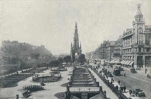 Princes Street, Edinburgh, 1910 tekijältä Valentine and Sons Ltd