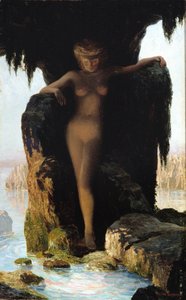 Lähde (öljy kankaalle)