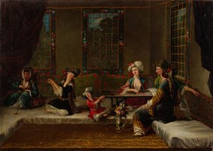 Naisten kirjonta, 1730-luku