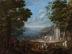Naisten festivaali Bosporinsalmella, 1737