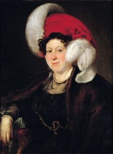 Kreivitär Natalia Aleksandrovna Zubovan muotokuva 1775-1844, s. Suvorova, 1834