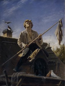 Kyyhkynen, 1874 tekijältä Vasili Grigorevich Perov
