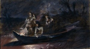 Yökeihäskalastus, 1870-luku tekijältä Vasili Grigorevich Perov