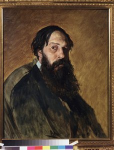Muotokuva taiteilija Aleksei Savrasov (Savrasov) (1830-1897). Vasili (Vasili) Grigorjevitš Perovin (1834-1882) maalaus, öljy kankaalle. 1800-luvun venäläinen taide. Valtion Tretjakovin galleria, Moskova. tekijältä Vasili Grigorevich Perov