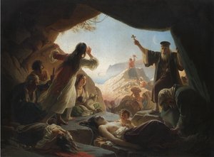 Zeitun-kapina 1862 tekijältä Vasili Grigorievich Khudyakov