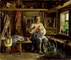 Sokea aviomies, 1884 tekijältä Vasili Maksimovich Maksimov