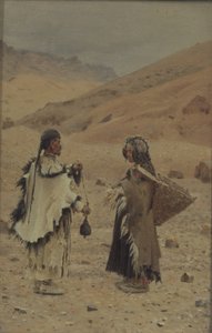 Länsi-Tiibetiläiset tekijältä Vasili Vasilievich Vereshchagin