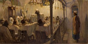 Hän on syyllinen kuolemaan!, 1906 tekijältä Vasilij Dmitrievich Polenov