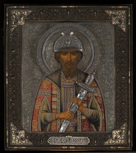Pyhä Vsevolod Mstislavich, Pihkovan ruhtinas tekijältä Vasily Pavlovich Guryanov