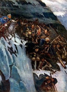 "Suvorovin marssi Alppien halki", 1799, 1899, 1939.