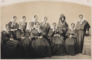 Krestovozdvizhenskajan sairaanhoitajien kunnan sairaanhoitajat, 1854