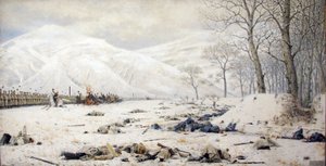 Taistelukenttä Shipkan solassa tekijältä Vasily Vereshchagin