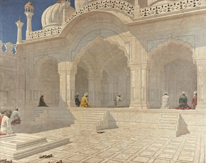 Helm moskeija, Delhi