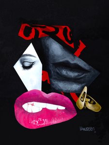 Lecherous Tastes, 2014 (Akryyli kankaalle)