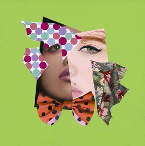 Makeup Ur Mind, 2019 (Akryyli puulle) tekijältä Vaskeen Vaskeen