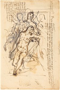 Pietà tekijältä Venetian 17th Century