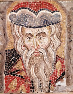 Profeetan pää (mosaiikki tekijältä Veneto Byzantine School