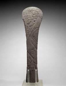 Palma ja vesilintu, 300-1200 jKr (basaltti)