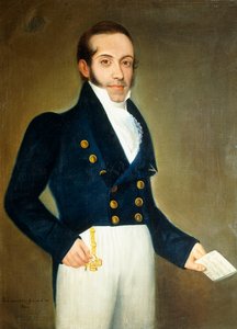 Don Agustin de las Heras y Carazon muotokuva, 1828