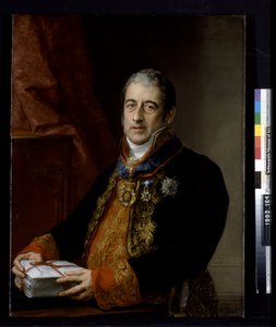 Retrato de Juan Miguel De Grijalba (óleo sobre tela) finlandês tekijältä Vicente Lopez y Portana