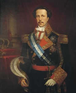 Asis de Bourbonin muotokuva Franciscuksesta. 1848 (öljy kankaalle) tekijältä Vicente Lopez y Portana