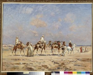 Karavaani autiomaassa Pierre Victor Huguet