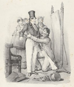 Kap. II: En enää tunnista itseäni En enää tunnista itseäni, 1824. tekijältä Victor Adam
