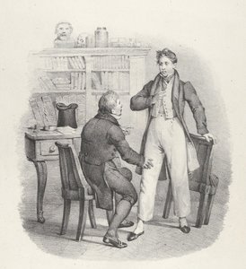 Kap. VIII: Miten tohtori! Mitä, tohtori, 1824. tekijältä Victor Adam