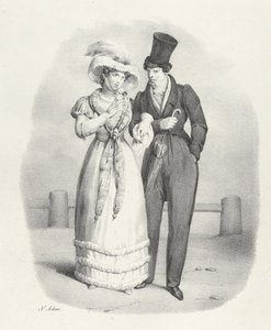 Kap. V: Hän on rehellinen nainen Hän on rehellinen nainen, 1824. tekijältä Victor Adam