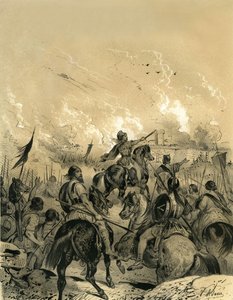 Gallialaiset valtasivat Rooman Allian taistelun jälkeen vuonna 390. Victor Adamin (1801-1866) kaiverrus Ardantin veljesten 1800-luvun puolivälissä julkaisemassa kirjassa "Ranska keskiajalla". tekijältä Victor Adam
