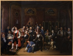 Hugues Bouffe Theatre des Varietes -teatterin loungessa tekijältä Victor Darjou