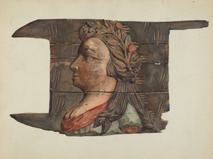 Puuveistokset, c. 1938. tekijältä Victor F. Muollo