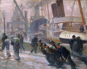 Liverpool Dockers at Dawn, 1903