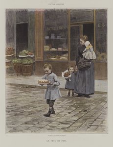 La Fete de Papa tekijältä Victor Gabriel Gilbert