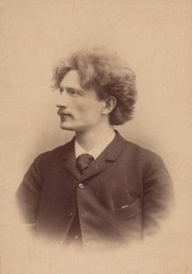 Muotokuva säveltäjä Ignacy Jan Paderewskista 1860-1941, 1889-1890. tekijältä Victor Girard
