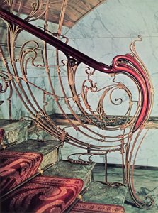 Bannister tekijältä Victor Horta