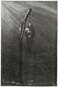 John Brownin hirttäminen, 19. vuosisata (bw-kaiverrus)