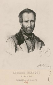 Louis-Auguste Blanquin muotokuva 1805-1881, 1849. tekijältä Victor Larsky
