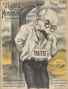 Kauhumuseo Kauhujen galleria: Alfred Dreyfus, 1900.