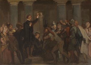 Luonnos Saint-Séverinin kirkkoa varten: L