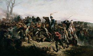 Luutnantti Henry B. Hiddenin ratsuväen panos, 1862 tekijältä Victor Nehlig