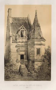 ...pl. 86, entinen Gisy-Les-Nobles Yonnen linna, 1860.