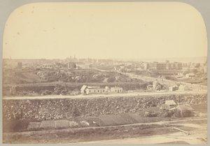 Pl. XVII. Panoraamanäkymä museon länteen