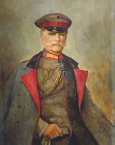 Kenraali August von Mackensen, n. 1916 (öljy kankaalle)